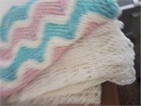J - LOT OF HAND MADE BLANKETS (M74)