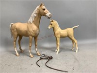 Plastic Toy Horses by Louis Marx & Co