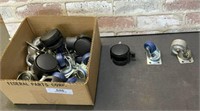BOX LOT: ASSORTED CASTERS