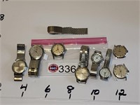 Timex men's vintage watch group