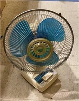 Tatung brand rotating electric fan with three