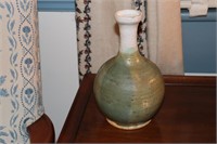 Chinese vase labeled Greens on bottom