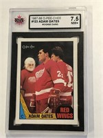 1987-88 OPC ADAM OATES ROOKIE #123 CARD