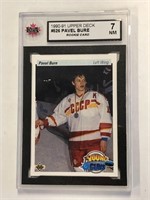 1990-91 UPPER DECK PAVEL BURE ROOKIE #526 CARD