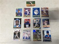 13 Mets baseball collectors cards