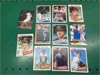 14 Indians baseball collectors cards