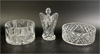 Waterford Crystal Bowls and Angel