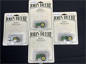 Ertl John Deere 1/64 scale, diecast tractors