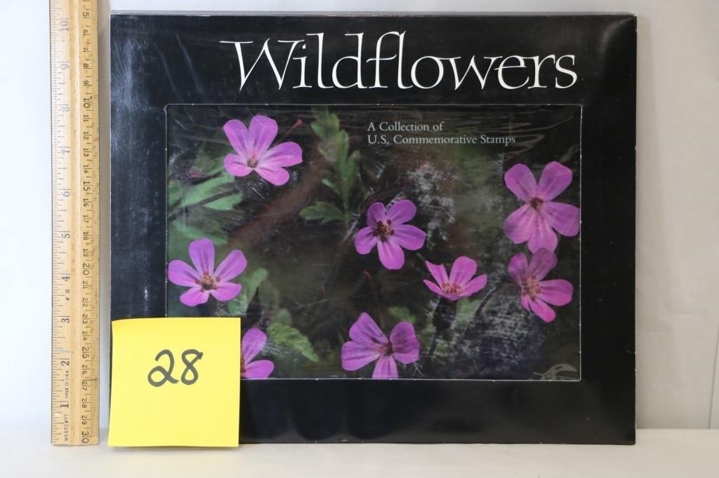 Wildflowers Stamp Booklet No 28
