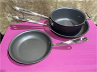 3 ALL CLAD Pans