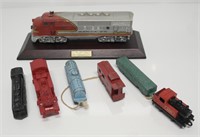 ASSTD MODEL TRAINS-1948 SANTA FE F3 DIESEL ENGINE