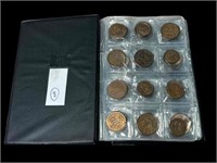 AUSSIE 1c AND 2c COIN COLLECTION IN ALBUM