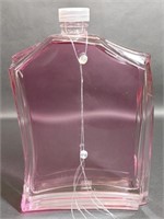 Glass Factice Bottle with Pink Liquid