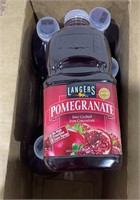 Langers Juice, Pomegranate, 64 Ounce Box Of 7