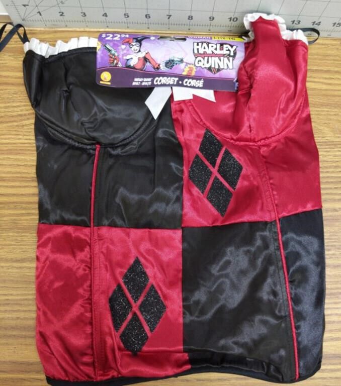 New Harley Quinn corset size Large (12/14)