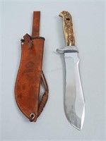 Puma Germany "White Hunter" Antler-Mounted Knife