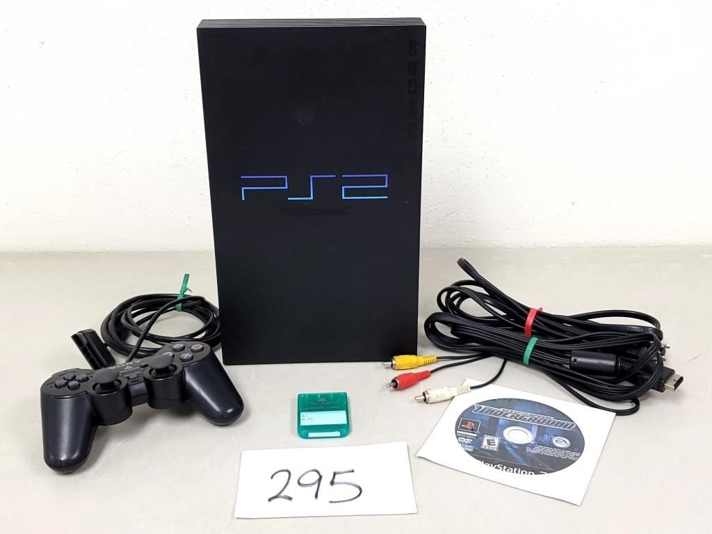 Sony PS2 / PlayStation 2 Fat Game Console - As Is