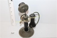 Black Stick Toy Telephone- Made in USA