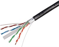 CAT6 1000FT Outdoor 23 AWG 550MHz Cable