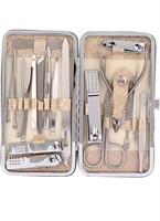19pcs Stainless Steel Nail Clipper Set,
