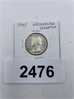 1945 Washington Quarter