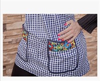 New Traditional Mexican apron for women with
