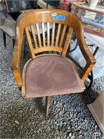 Vintage Naval Yard surplus chair