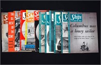 12 1950's SHIPS AND THE SEA Magazines