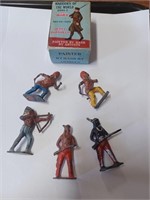 Lot of Lead Figures, Marx Toy Soldier