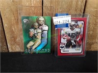 2001 Score Drew Brees Rare Red Rookie Card #272