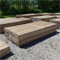 96 pcs. 2" x 6" x 8' CEDAR LUMBER