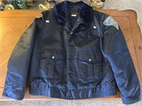Wabash Police Jacket By Lawman, Quilted Size Large