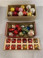 3 Boxes Of Vintage Christmas Ornaments