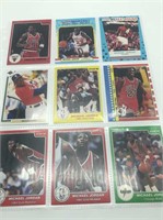 Michael Jordan Basketball and Baseball Cards