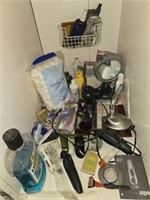Bathroom Cabinet of Misc Items
