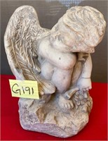 E - CHERUB FIGURINE 11"T (G191)