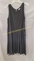 Vintage Caslon Sleeveless Black Dress Sz XL