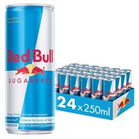 24-Pk Red Bull, Sugar-Free Energy Drink