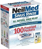 100 SACHET NEILMED SINUS RINSE