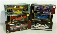 1/18th scale toy cars