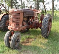 Farmall "M" NF Tractor, For Parts or Restoration,