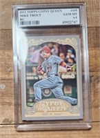 2012 Gypsy Queen #195 Mike Trout baseball rc card