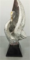 Signed Danel bronze swan figure "Icarus" 243/1200-