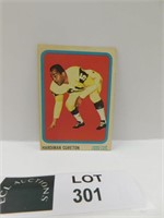 1963 TOPPS HARDIMAN CURETON CFL FOOTBALL CARD