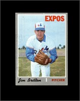 1970 Topps High #646 Jim Britton EX to EX-MT+