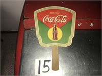 Coca-Cola Old Hand Fan- Mexico Bottling Company