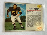 1962 Post Cereal John Reger #130 NFL-Steelers
