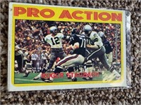 1972 Topps Roger Staubach PRO ACTION NFL