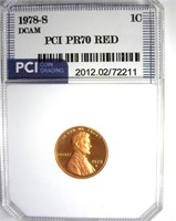 1978-S Cent PR70 DCAM RD LISTS $2850