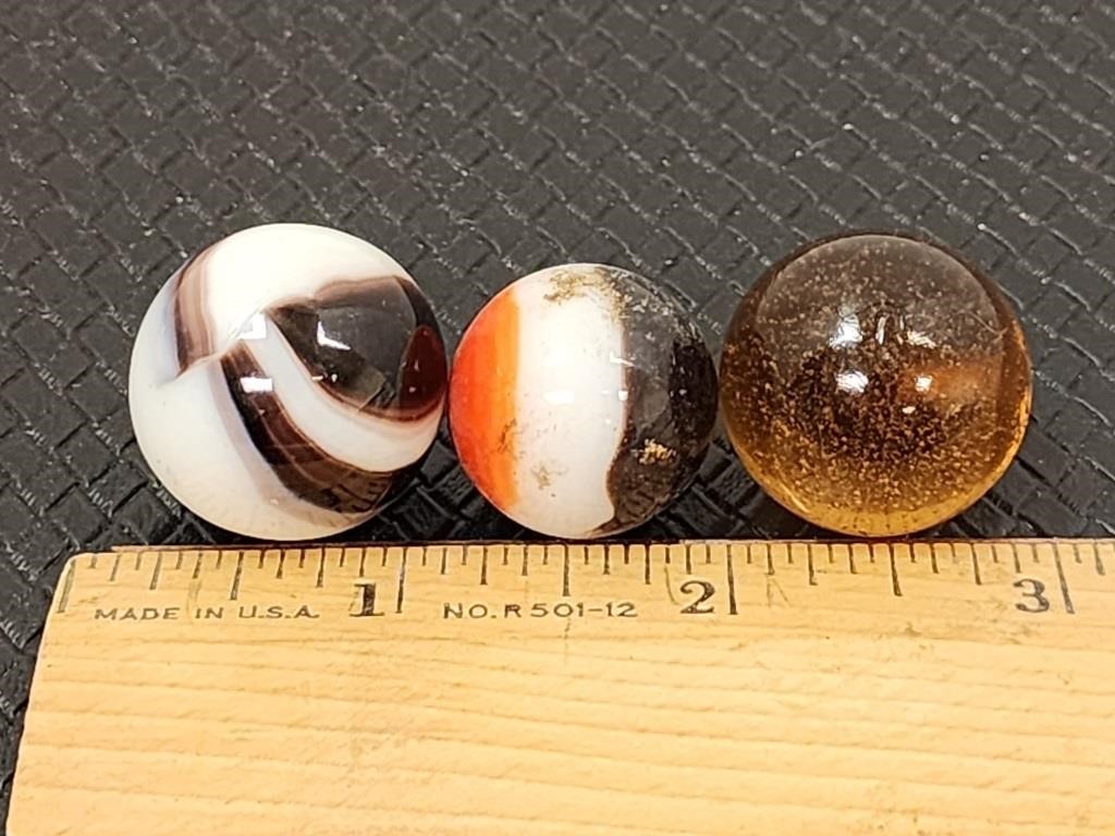 Vintage Boulder marbles